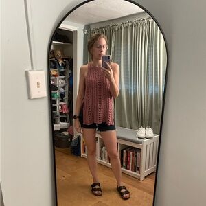 American Eagle crocheted top